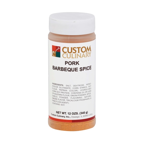 Custom Culinary Custom Culinary Red Pork Barbecue Seasoning 12 oz., PK12 07632DCFP - main